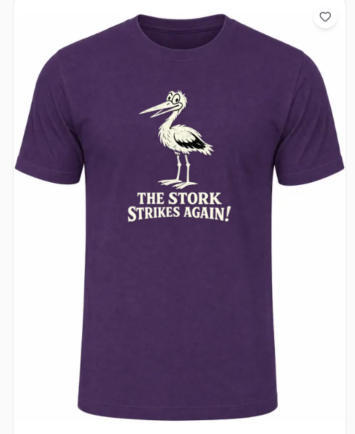 The Stork Strikes Again Premium T-Shirt
