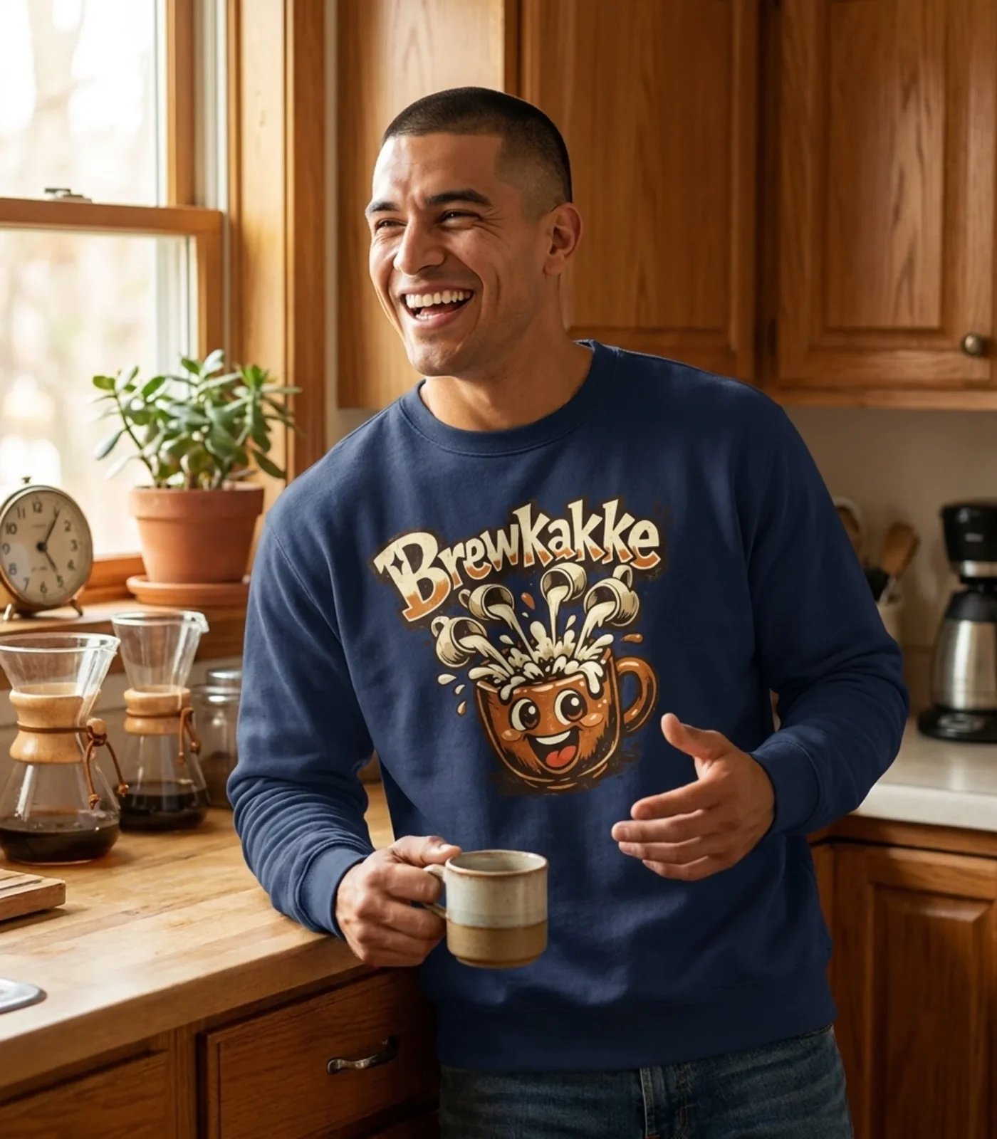 Brewkakke Coffee Humor Fun Premium T-Shirt